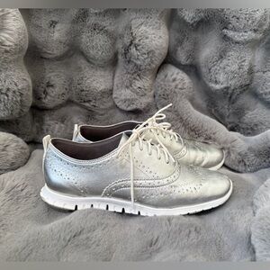 Cole Haan Zerogrand Silver sneakers